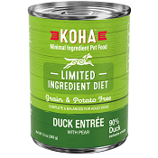 Koha Canned Dog Food - LID Duck